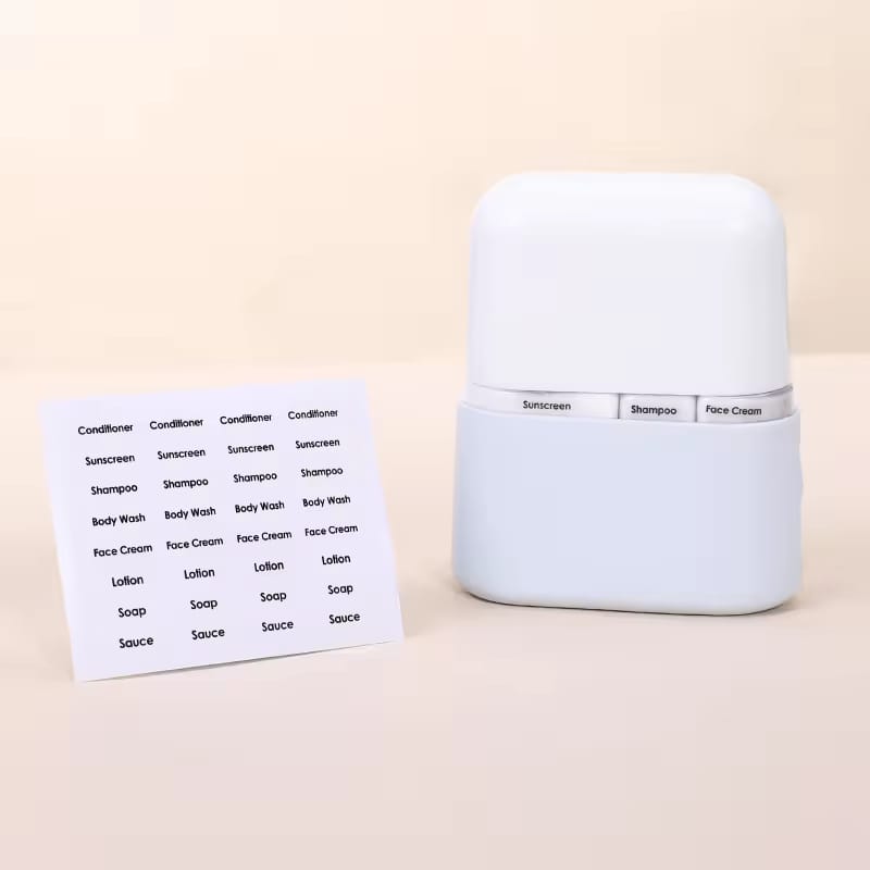 Multi-Compartment Travel Dispenser (4-in-1 Pump Bottles)