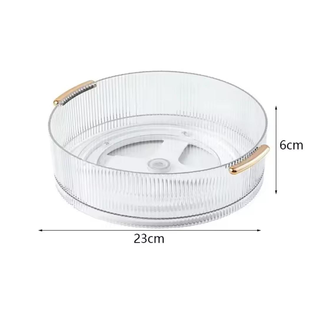 Acrylic rotating Organizing tray